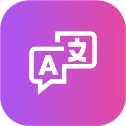 Multilingual icon